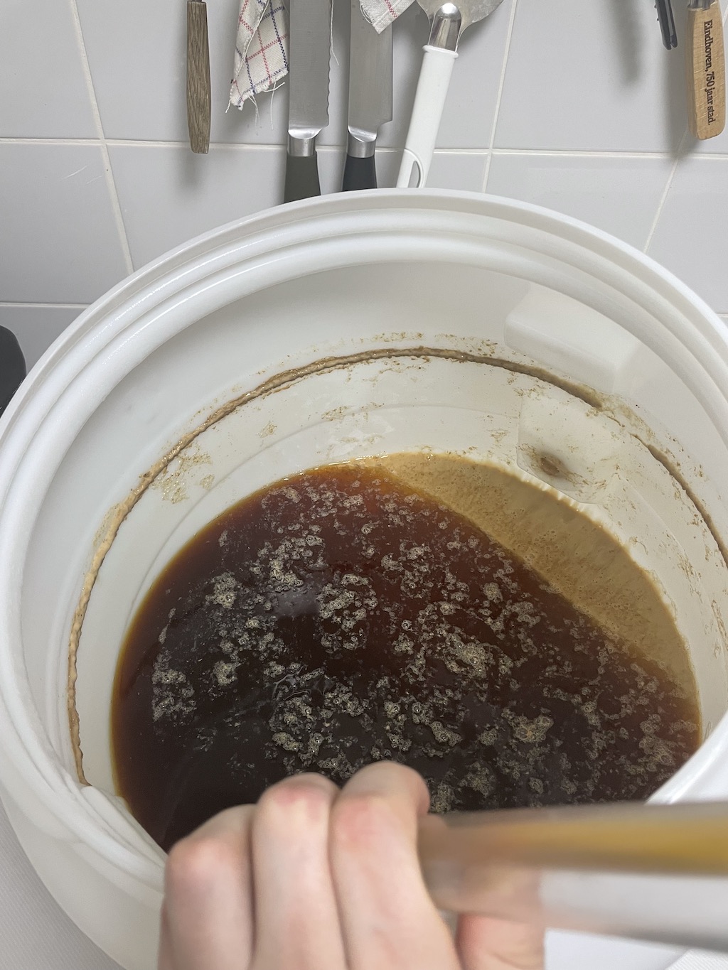 first-ferment-beer-trub